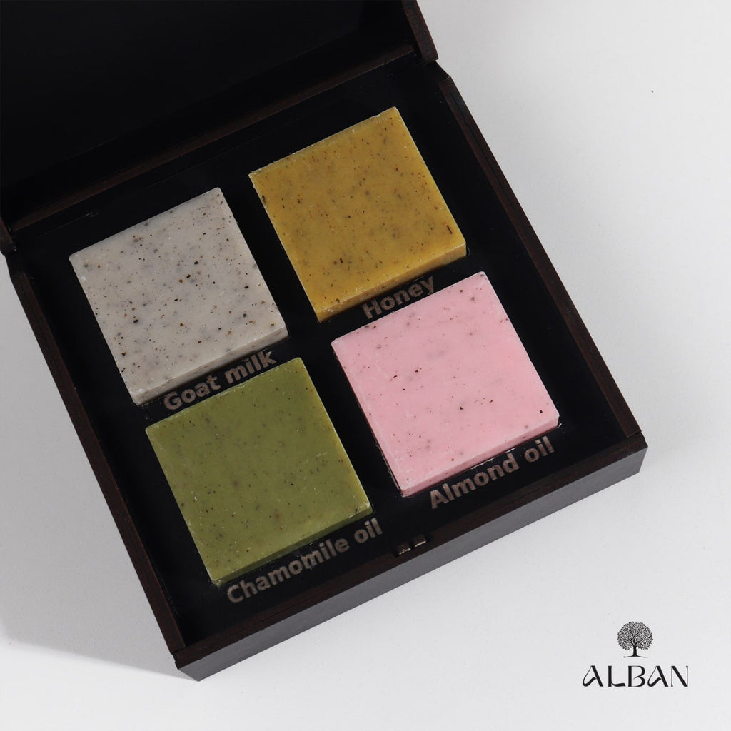 Soap AL BAN Luxury Gentle Care Quartet